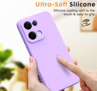 Silicone Case for Reno 13 - Purple