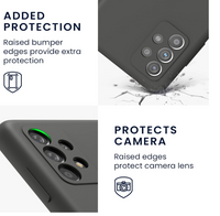 Silicone Case for A52 - Black