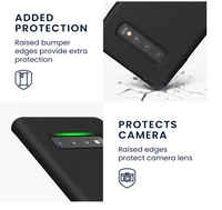 Silicone Case for S10 Plus - Black