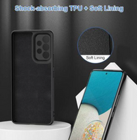 Silicone Case for A53 - Black