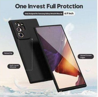 Silicone Case for Note 20 Ultra - Black