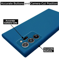 Silicone Case for Note 20 Ultra - Navy Blue