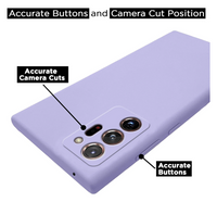Silicone Case for Note 20 Ultra - Purple