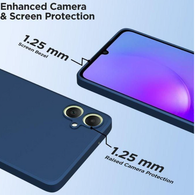 Silicone Case for A07 - Navy Blue