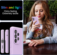 Silicone Case for A53 - Purple