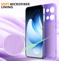 Silicone Case for Reno 13 - Purple