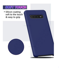 Silicone Case for S10 5G - Navy Blue