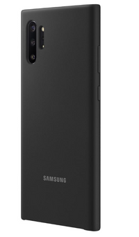 Silicone Case for Note 10 Plus - Black