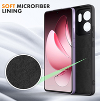 Silicone Case for Reno 13F - Black
