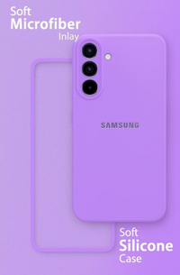 Silicone Case for A54 - Purple