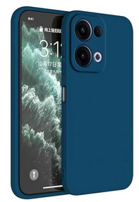 Silicone Case for Reno 13 - Navy Blue