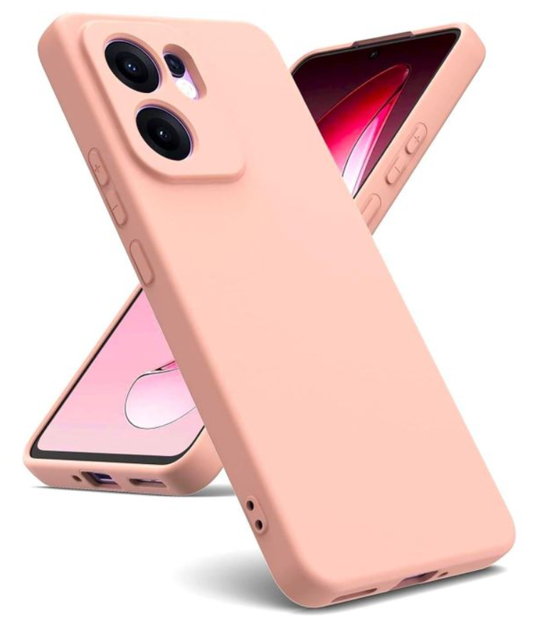 Silicone Case for Reno 13F - Pink