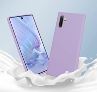 Silicone Case for Note 10 Plus - Purple