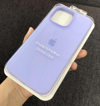 Silicone Case for iPhone 15 - Purple