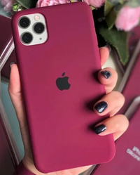 Silicone Case for iPhone 11 Pro - Maroon