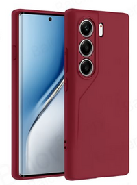 Silicone Case for Tecno Camon 40 Pro - Burgundy