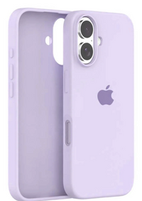 Silicone Case for iPhone 16 - Purple