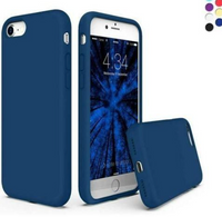 Silicone Case for iPhone 7 - Blue