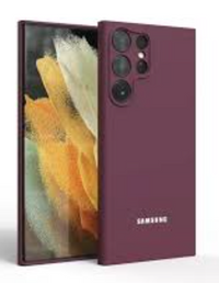 Silicone Case for Samsung Galaxy S25 Ultra - Maroon