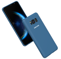 Silicone Case for Samsung Galaxy S8 Plus - Blue