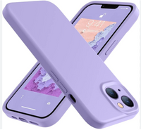 Silicone Case for iPhone 14 - Purple