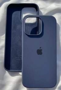 Silicone Case for iPhone 16 Pro Max - Blue