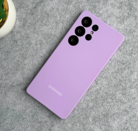 Silicone Case for Samsung Galaxy S25 Ultra - Purple