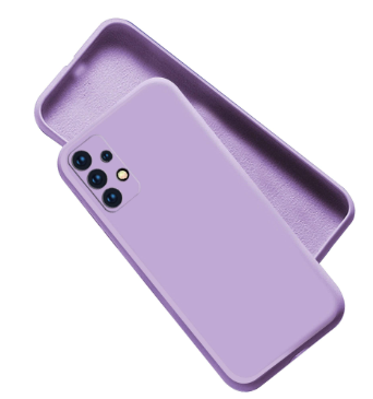 Silicone Case for Samsung Galaxy A32 - Purple
