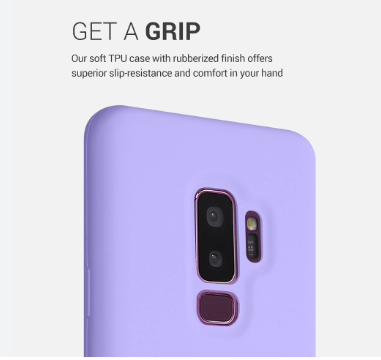 Silicone Case for Samsung Galaxy S9 - Purple
