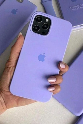 Silicone Case for iPhone 12 - Purple