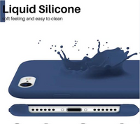 Silicone Case for iPhone 8 - Blue