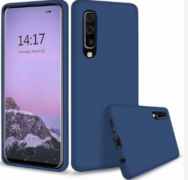 Silicone Case for Samsung Galaxy A50 - Blue