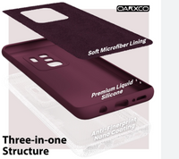 Silicone Case for Samsung Galaxy S9 - Maroon