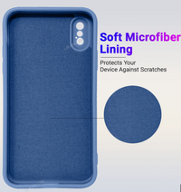 Silicone Case for iPhone Xs Max - Blue