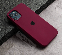 Silicone Case for iPhone 13 Pro Max - Burgundy