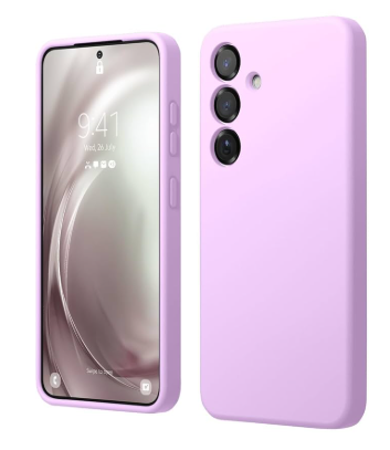 Silicone Case for Samsung Galaxy S25 - Purple
