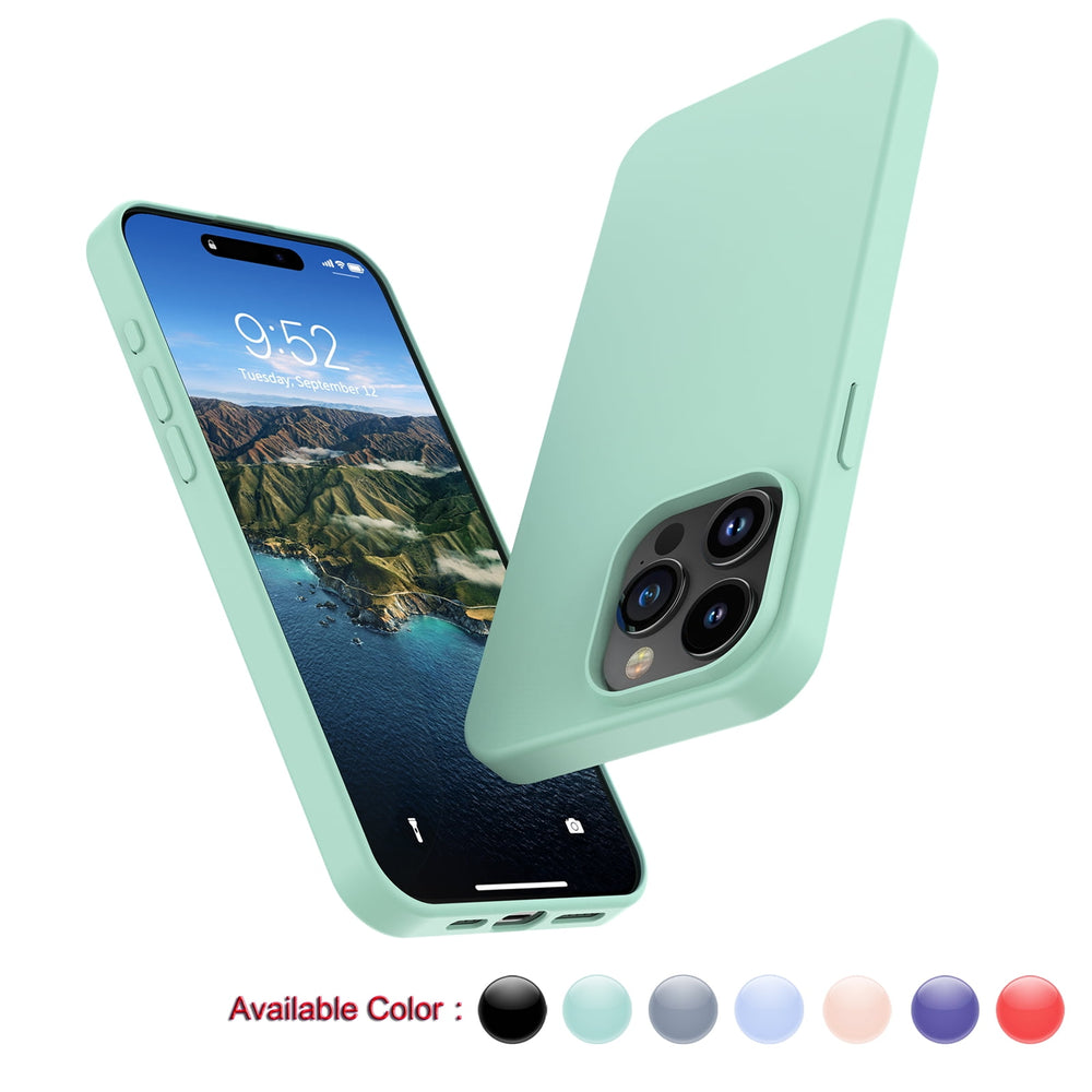 Silicone Case for Apple iPhone 16 Pro Max - Green