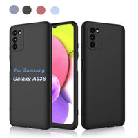 Silicone Case for Samsung Galaxy A03s - Black
