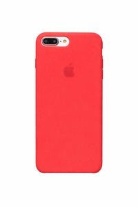 Silicone Case for iPhone 7 Plus - Red