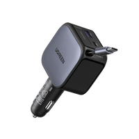 UGREEN Nexode 60W retractable car charger EC602 – product image