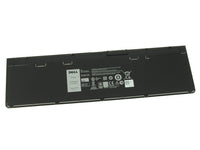 Dell GVD76 WD52H laptop battery underside showing connector and mounting tabs