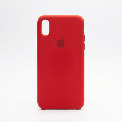 Silicone Case for iPhone XS Max - Red