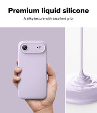 Silicone Case for Apple iPhone 17 Air - Purple
