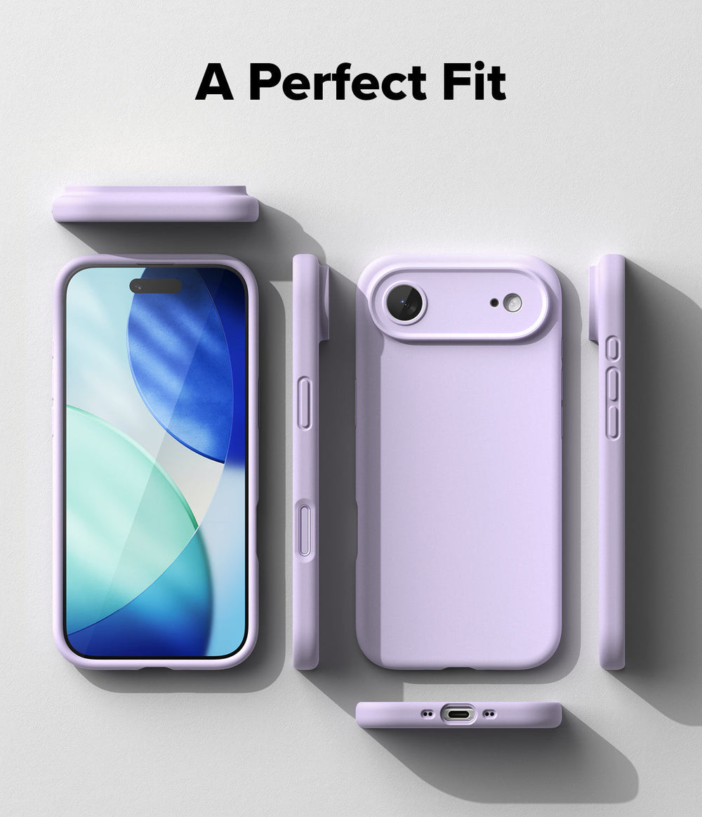 Silicone Case for Apple iPhone 17 Air - Purple