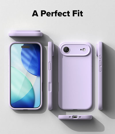 Silicone Case for Apple iPhone 17 Air - Purple
