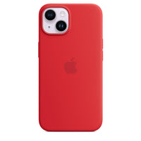 Silicone Case for iPhone 15 Plus - Red