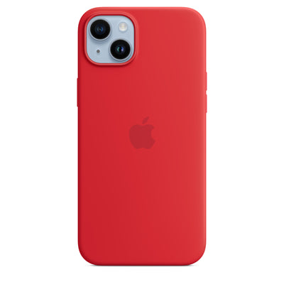 Silicone Case for iPhone 15 Pro - Red