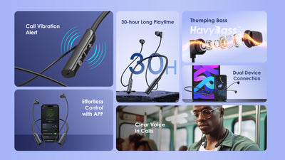Oraimo Necklace Lite Bluetooth Neckband Earphones (OEB-311)
