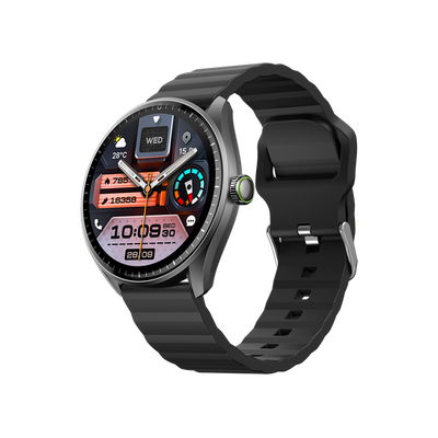 Oraimo Smartwatch Nova 2 Lite OSW-824 in Graphite Black - front view