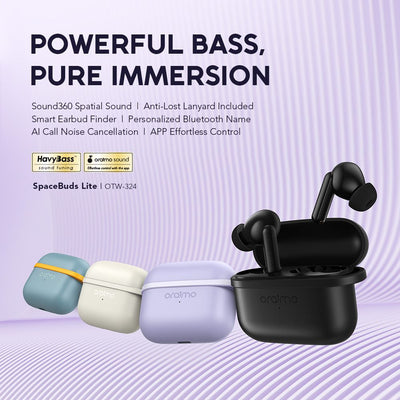 Oraimo SpaceBuds Lite Sound360 True Wireless Earbuds (OTW-324)